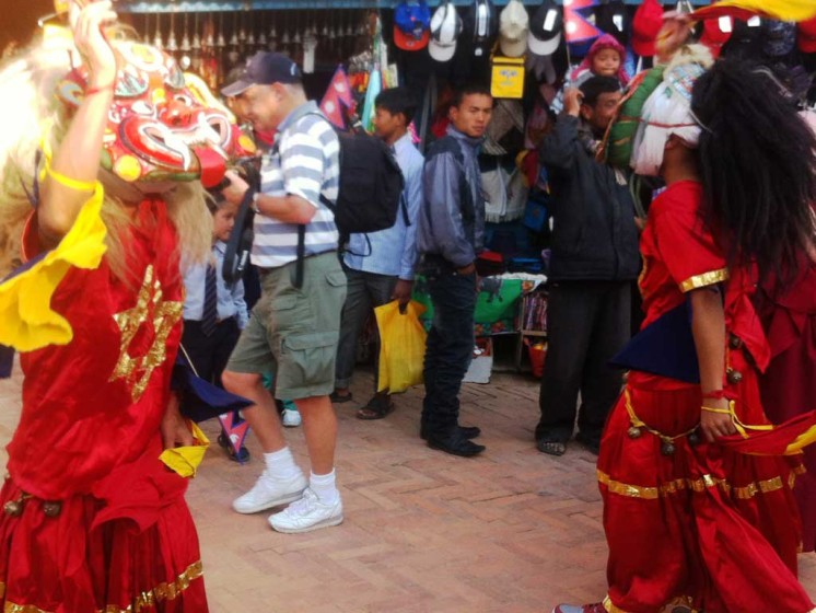 Mask dance in Kathmandu is popular symbolize the bad spirit. The dance is shown in the various occasions in Nepal 